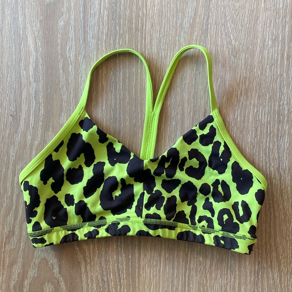 Fleo Reinette- Neon Yellow Cheetah